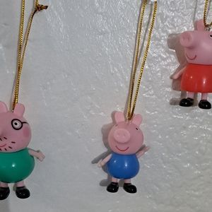 Pepa the pig christmas ornament